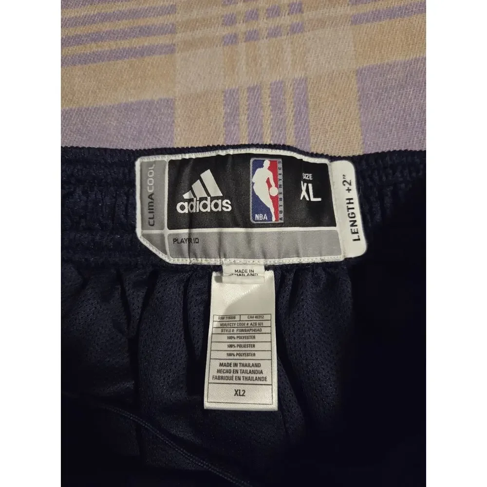 Vintage Adidas Pants Mens XXL Blue Tearaway Snap Breakaway Pacers 2XL Team Issue
